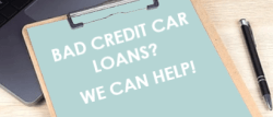 Bad Credit Car Loans British Columbia